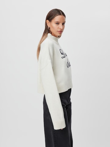 Pullover 'Mirell' di LeGer by Lena Gercke in bianco