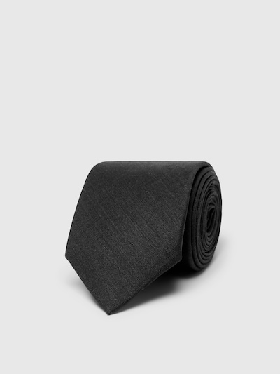 SELECTED HOMME Cravate en noir, Vue avec produit