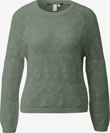 žalia QS Megztinis: priekis