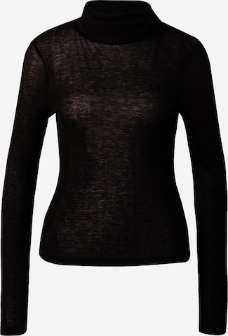 T-shirt Karen Millen en noir : devant