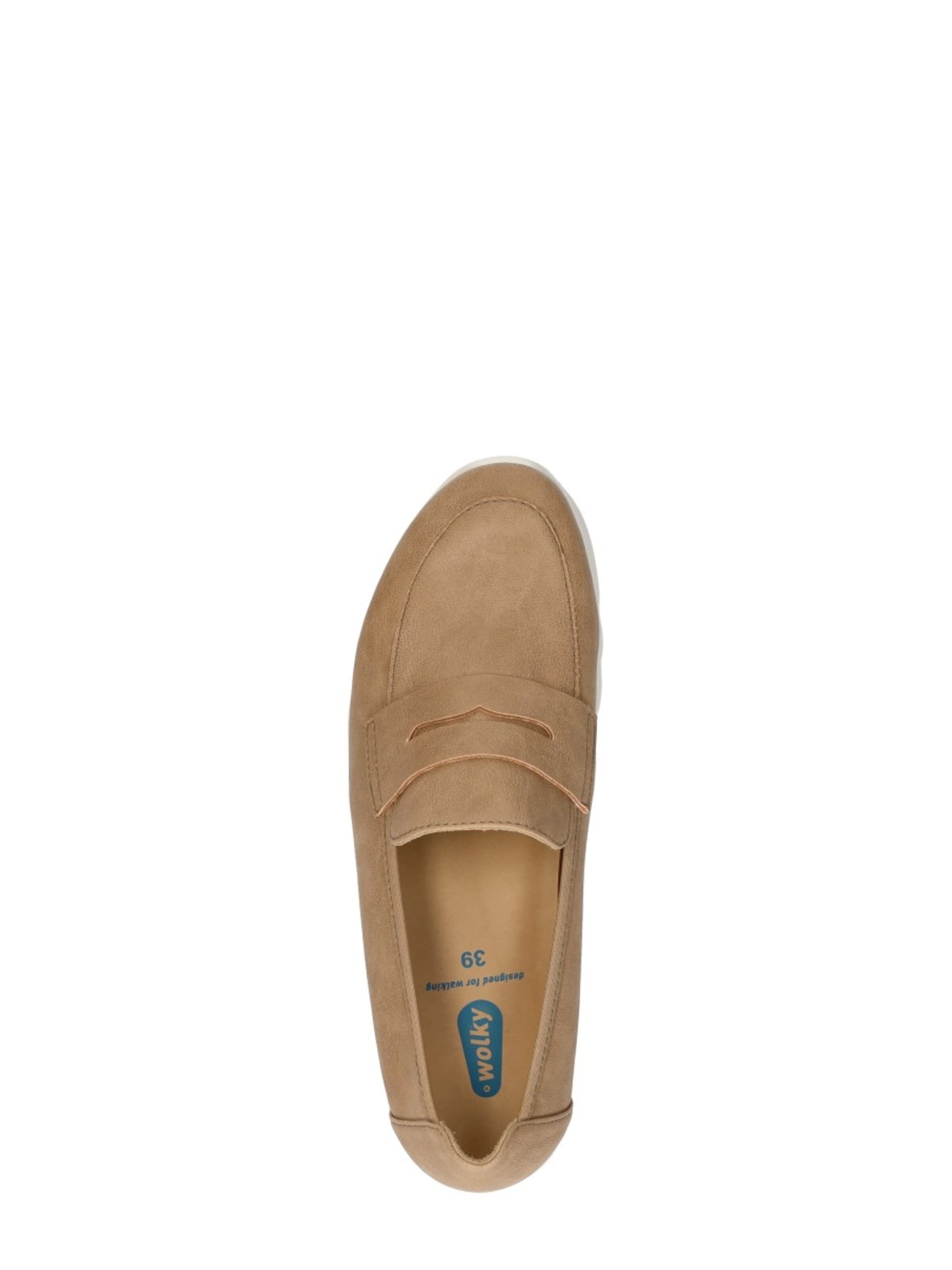 Wolky Instappers 'Snoafer F2F' in Beige