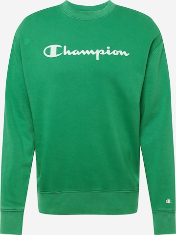 Champion Authentic Athletic Apparel Majica | zelena barva: sprednja stran