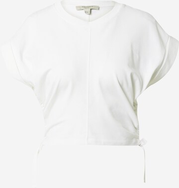 AllSaints Тениска 'MIRA' в бяло: отпред