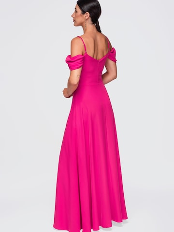Ombre Strickkleid‌‌‌‌‌ in Pink