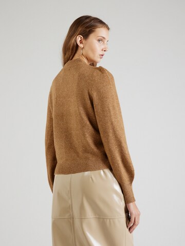 JDY Sweater 'RUE' in Brown
