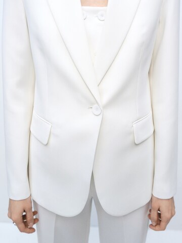 MANGO Blazer 'IGUANA' in Weiß