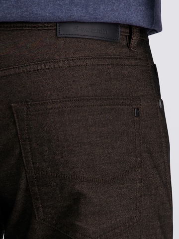 PIERRE CARDIN Regular Jeans 'Laval' in Braun