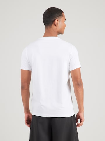 T-Shirt Karl Lagerfeld en blanc : derrière