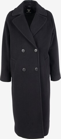 Fuchs Schmitt Between-Seasons Coat in Black: front