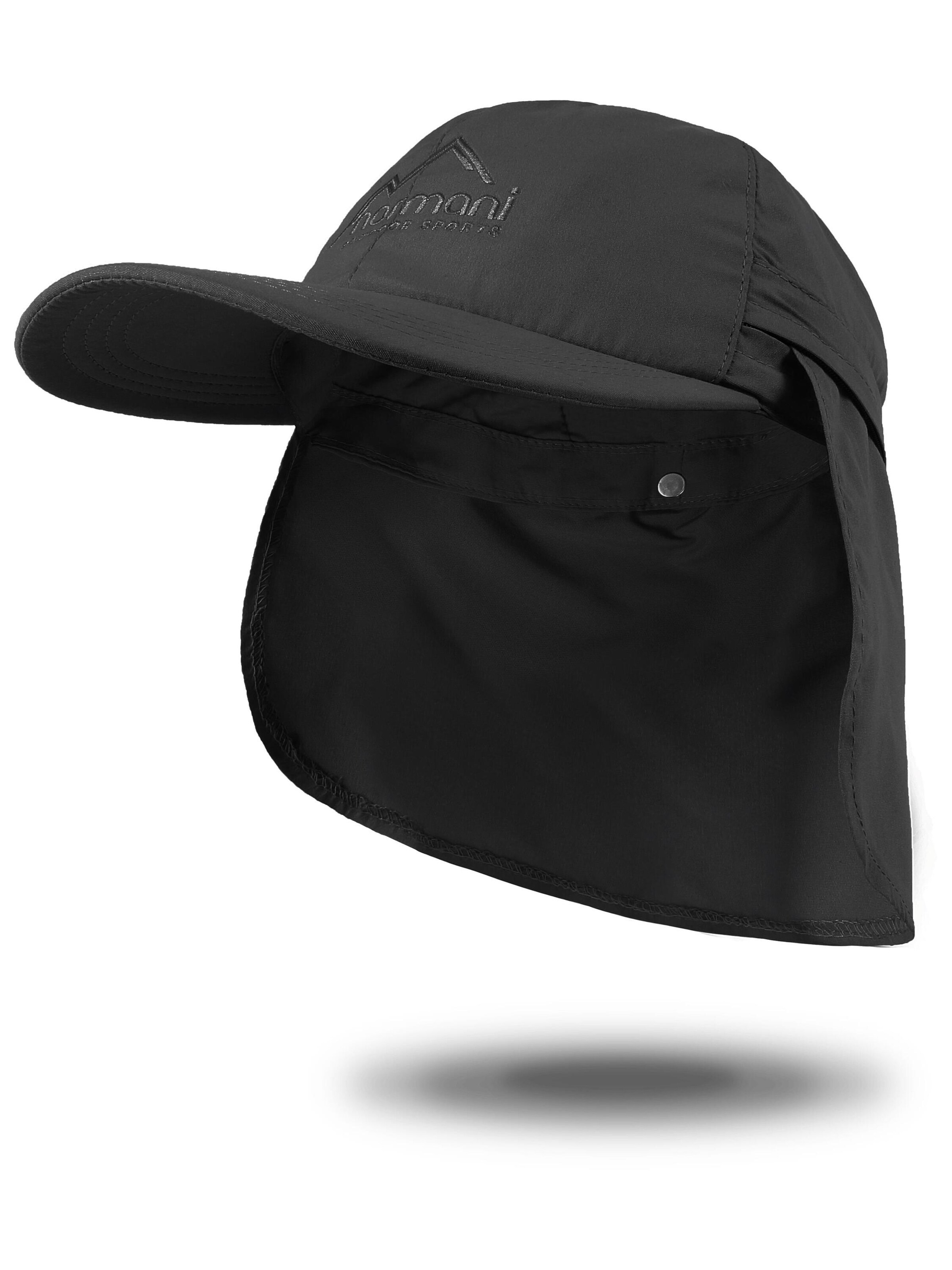 normani Sportpet 'Savannah' in Zwart: voorkant