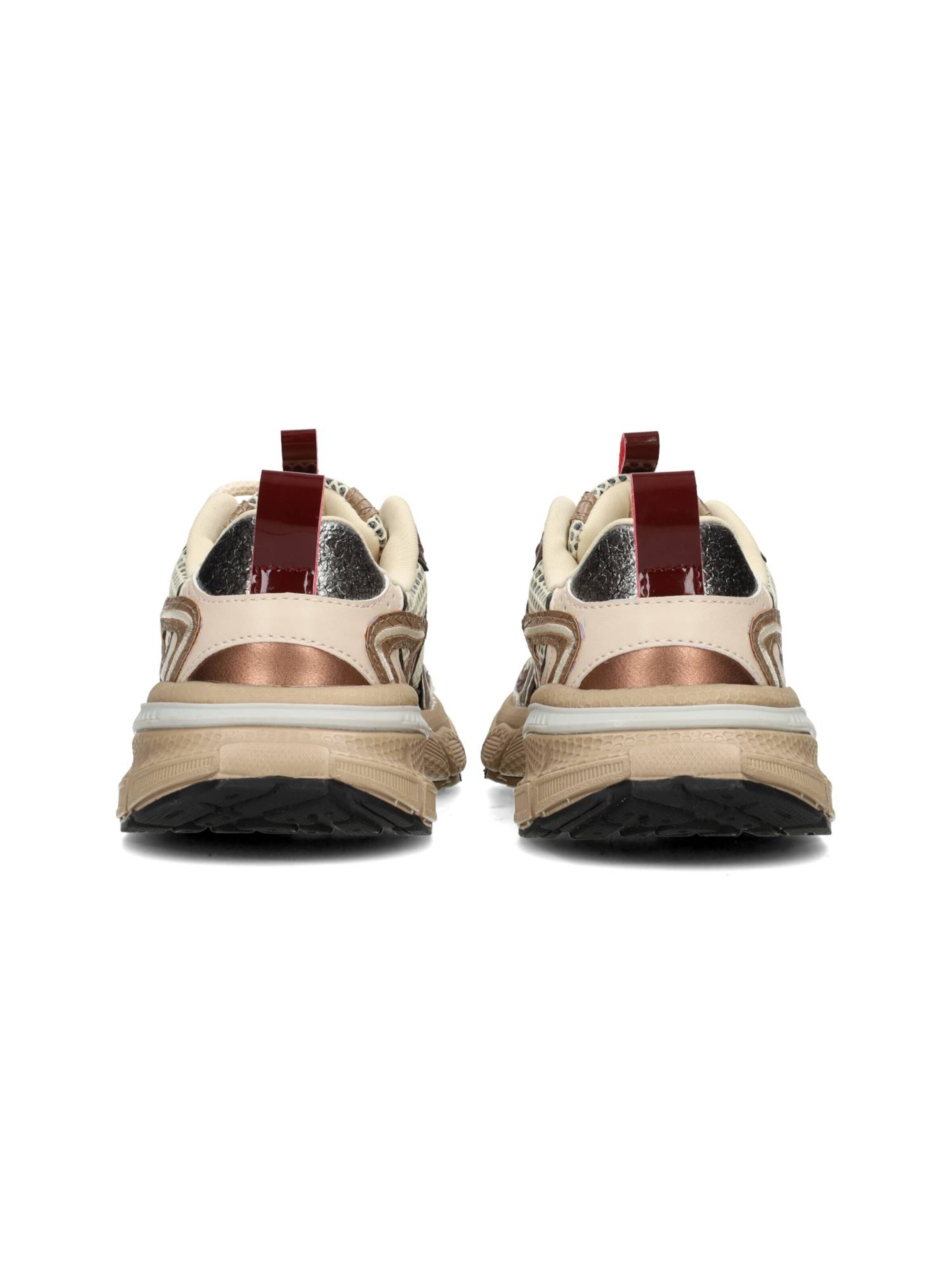 POSH by Poelman Sneakers 'Lola' in Beige