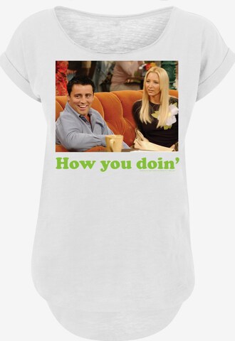 F4NT4STIC Shirt 'Friends TV Serie How You Doin' in White | ABOUT YOU