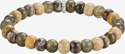 Thomas Sabo Armband in 17 in beige / grün / silber, Produktansicht