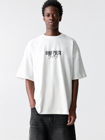 Pull&Bear T-Shirt in Weiß