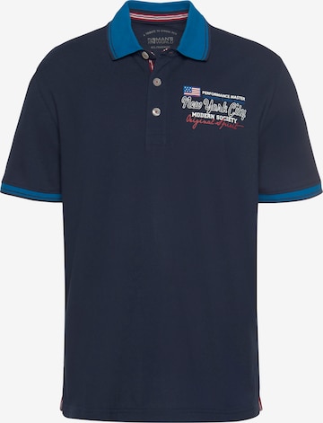 Man's World Shirt in Blue: front