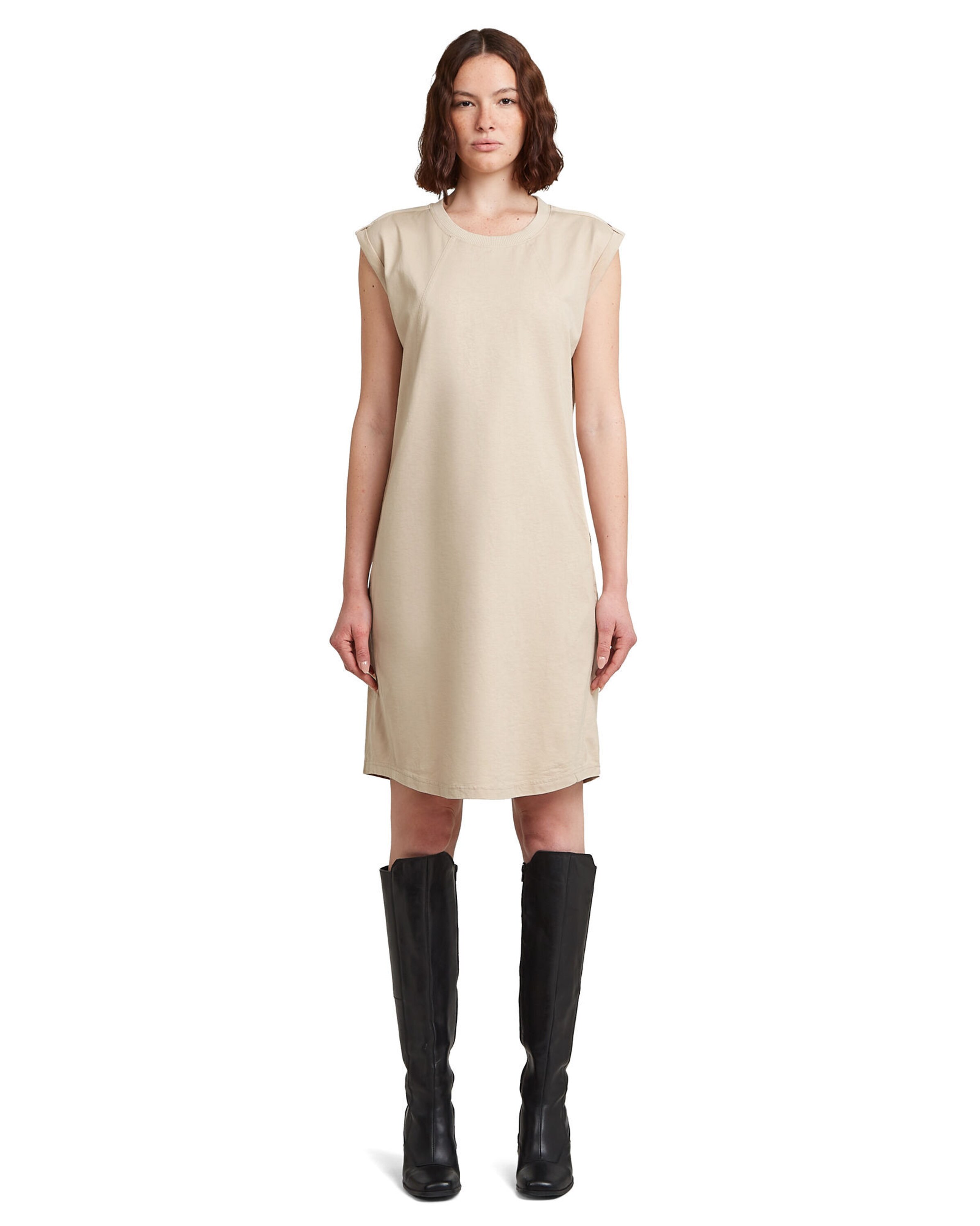 G-STAR Kleid in Beige