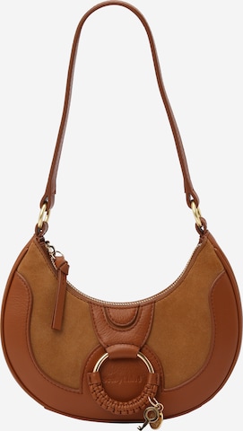 See by Chloé Shoulder bag in Brown: front