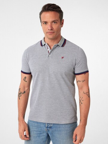 Williot Poloshirt 'Guillermo' in Grau: Vorderseite