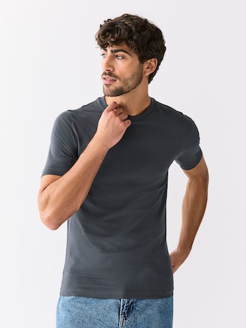 Next Shirt 'Essential' in Blauw: voorkant