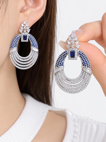 Boucles d'oreilles 'Royal' LanLivia en bleu