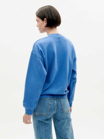 Thinking MU Sweatshirt 'Love' in Blue