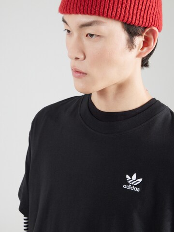 ADIDAS ORIGINALS Shirt 'ESS' in Black