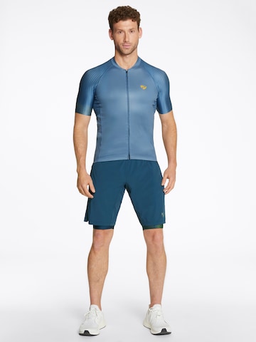 ZIENER Regular Sporthose 'NALTE' in Blau