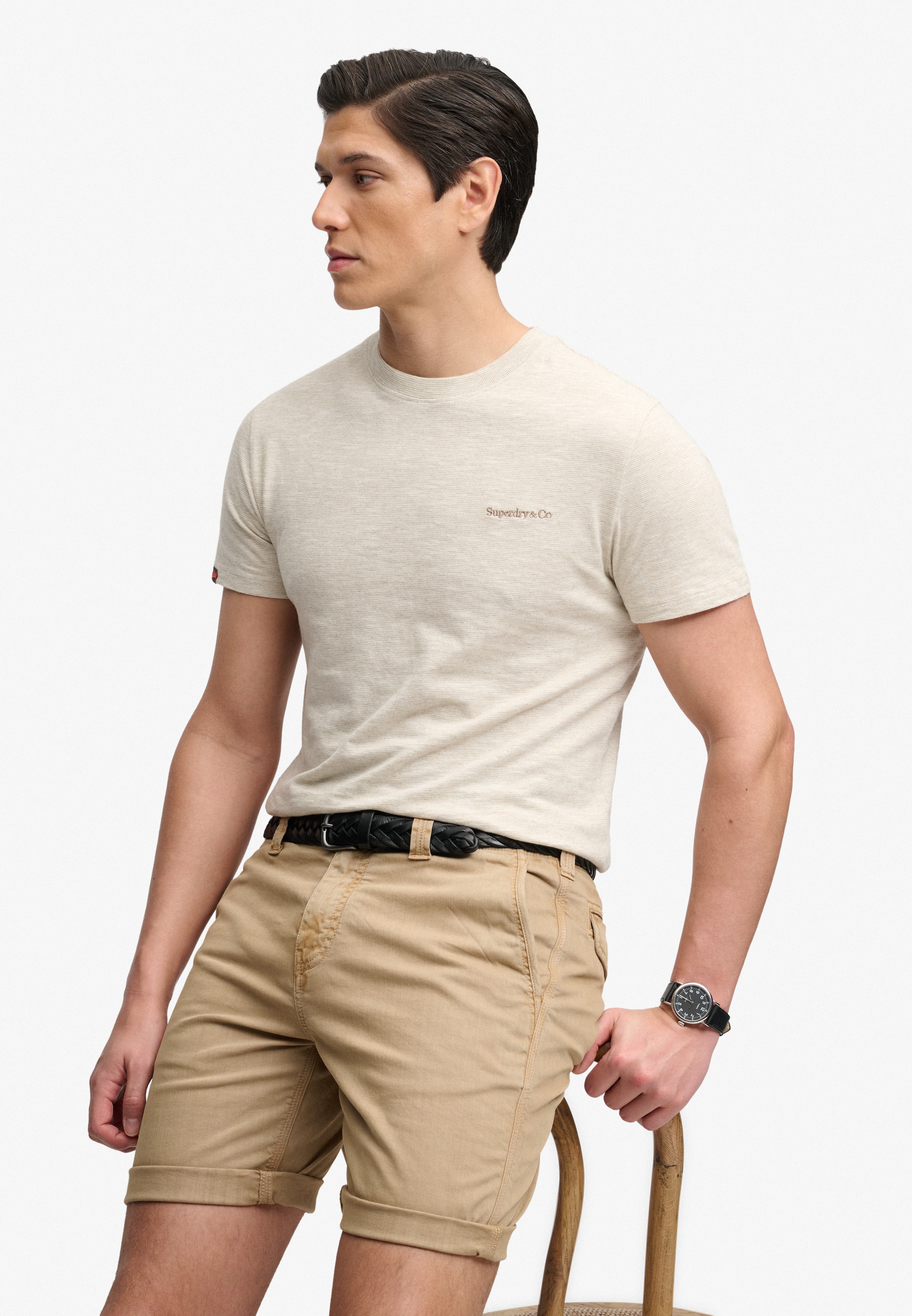 Regular Pantalon cargo Superdry & Co en beige