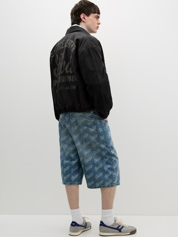 Giacca di mezza stagione 'STWD' di Pull&Bear in nero