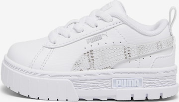 PUMA Sneakers 'Mayze Snake' in White: front