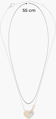 TOMMY HILFIGER Ketting 'SS24 LOVE' in Zilver