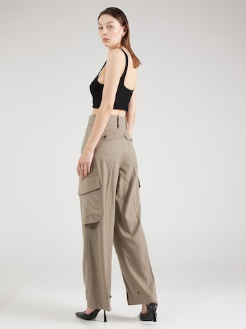 DAY BIRGER ET MIKKELSEN Loose fit Pleat-Front Pants 'Lance' in Grey