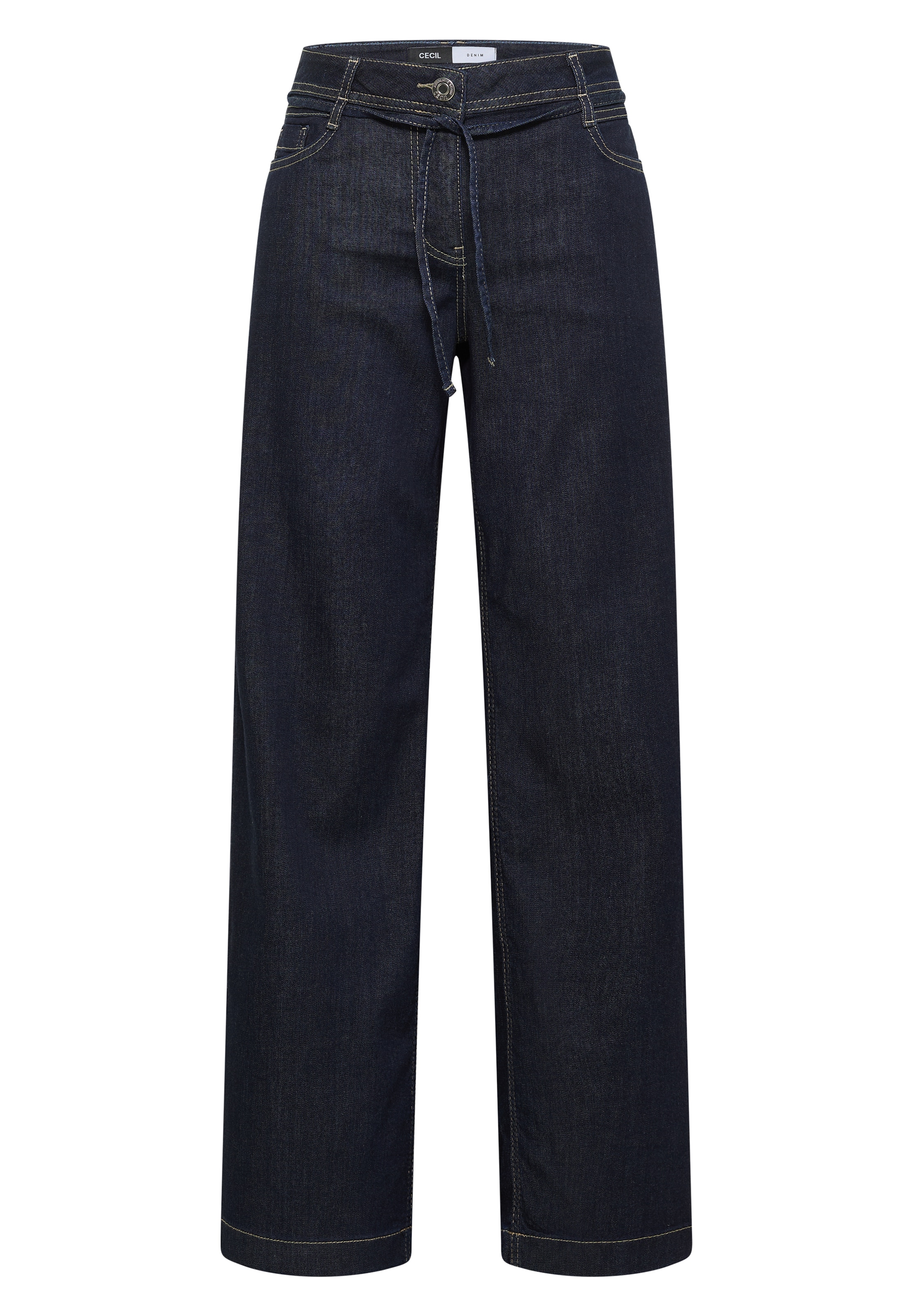 CECIL Loosefit Jeans i blå: framsida