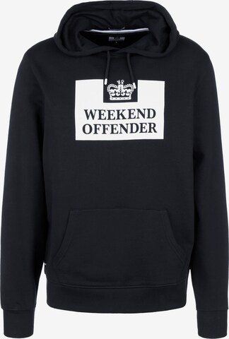 Weekend Offender Sweatshirt in Blauw: voorkant