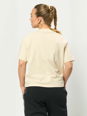 KAPPA Top ' Logo Inspire ' - bézs: hátul