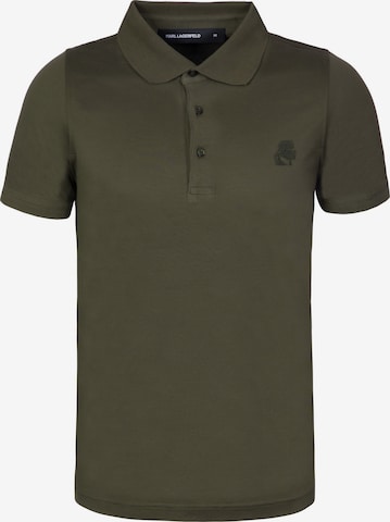 Karl Lagerfeld - Camisa '745750' em verde: frente
