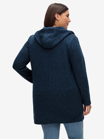 SHEEGO Fleecejacke in Blau