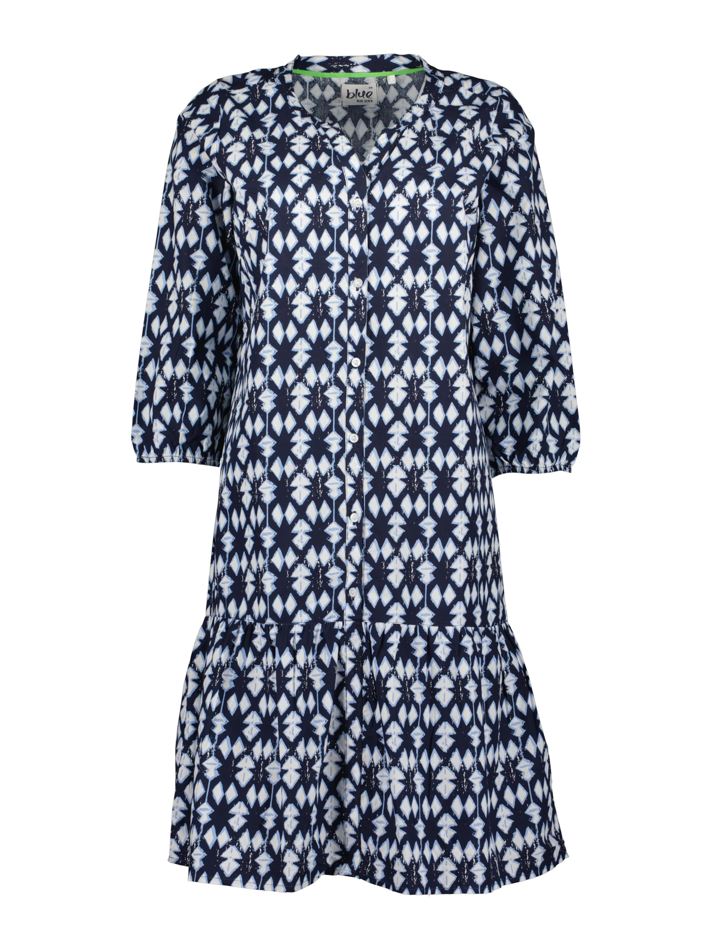 BLUE SEVEN Μπλουζοφόρεμα σε μπλε: μπροστά