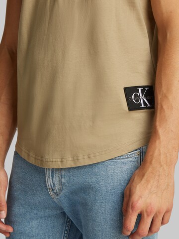 Calvin Klein Jeans Shirt in Beige