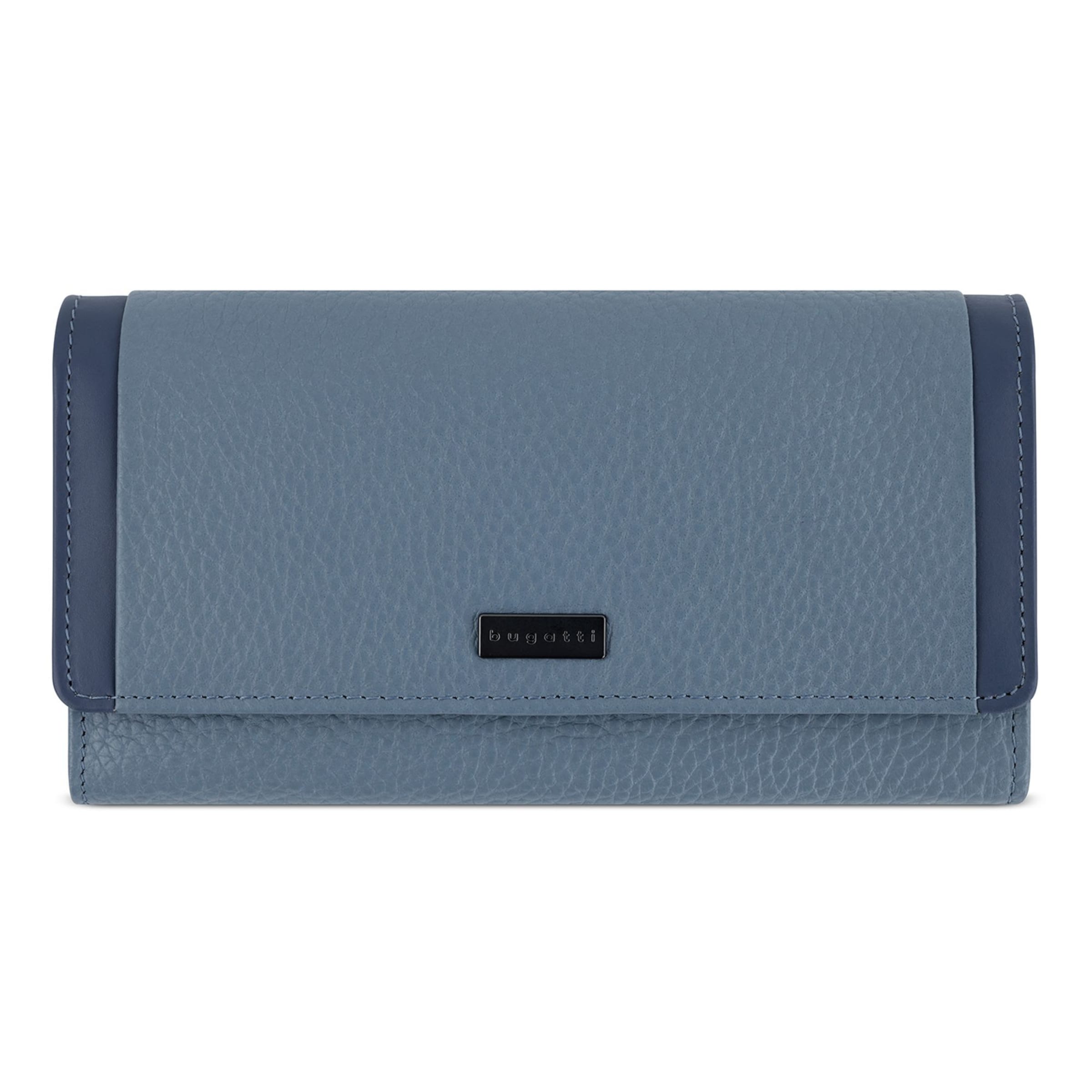 bugatti Wallet 'Sina' in Blue: front