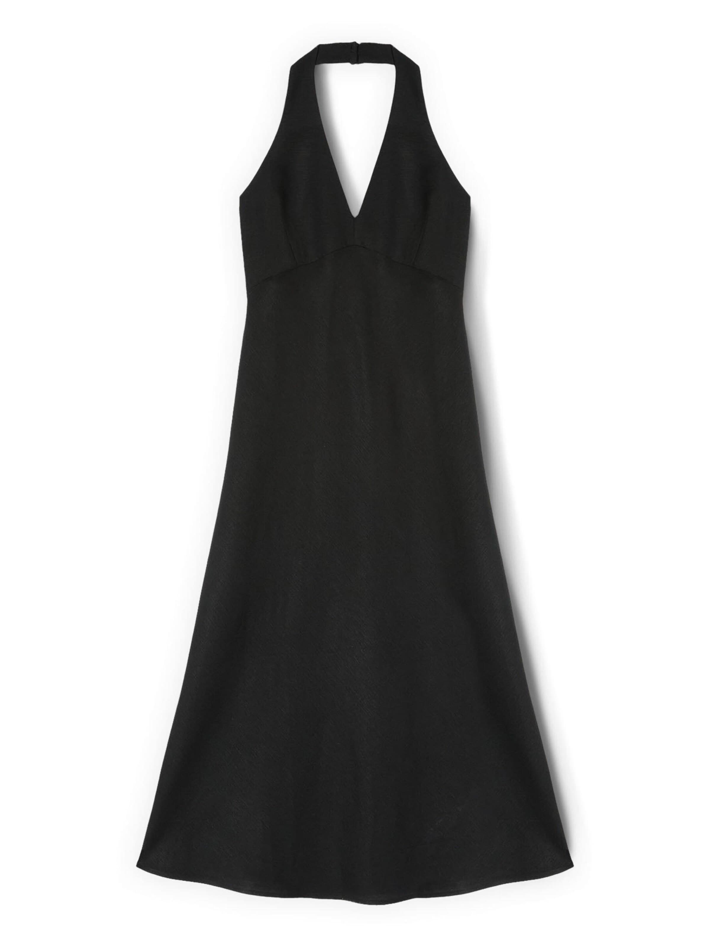 Robe MOTIVI en noir : devant