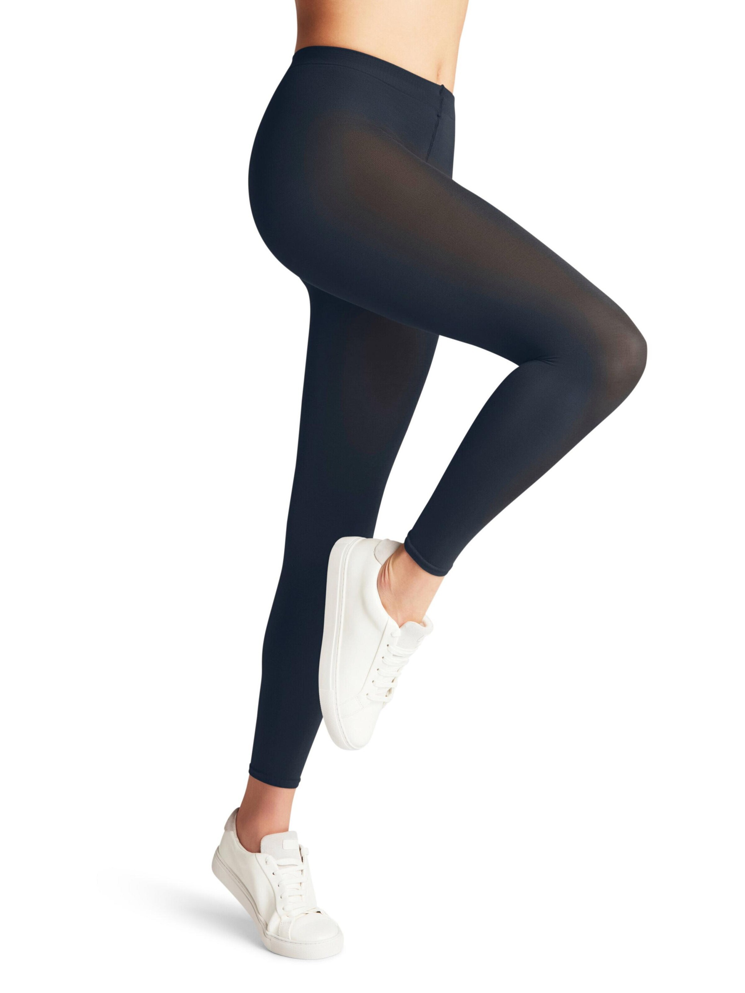 FALKE Skinny Leggings 'Cotton Touch' in Blue