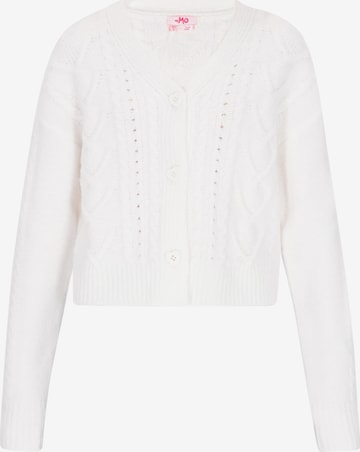 Cardigan MYMO en blanc : devant
