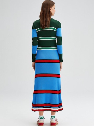Touché Privé Dress 'Multicolored  Striped Knit Dress' in Mixed colours