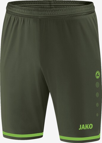 regular Pantaloni sportivi 'Striker 2.0' di JAKO in verde: frontale