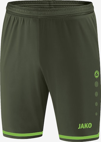 Regular Pantalon de sport 'Striker 2.0' JAKO en vert : devant