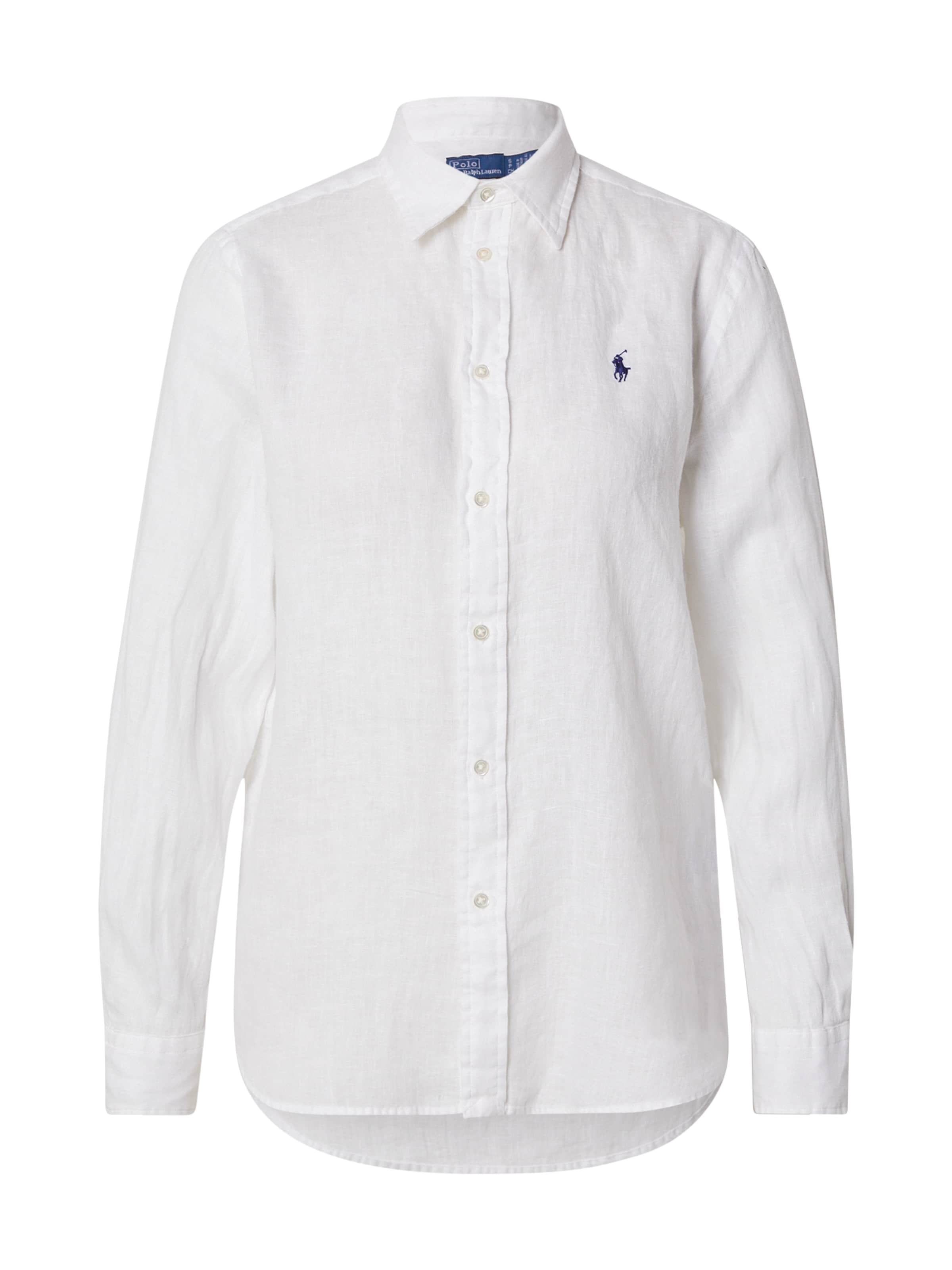 Camicia da donna 'Classic' di Polo Ralph Lauren in bianco: frontale