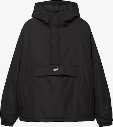 Pull&Bear Prechodná bunda 'STWD' - Čierna: predná strana