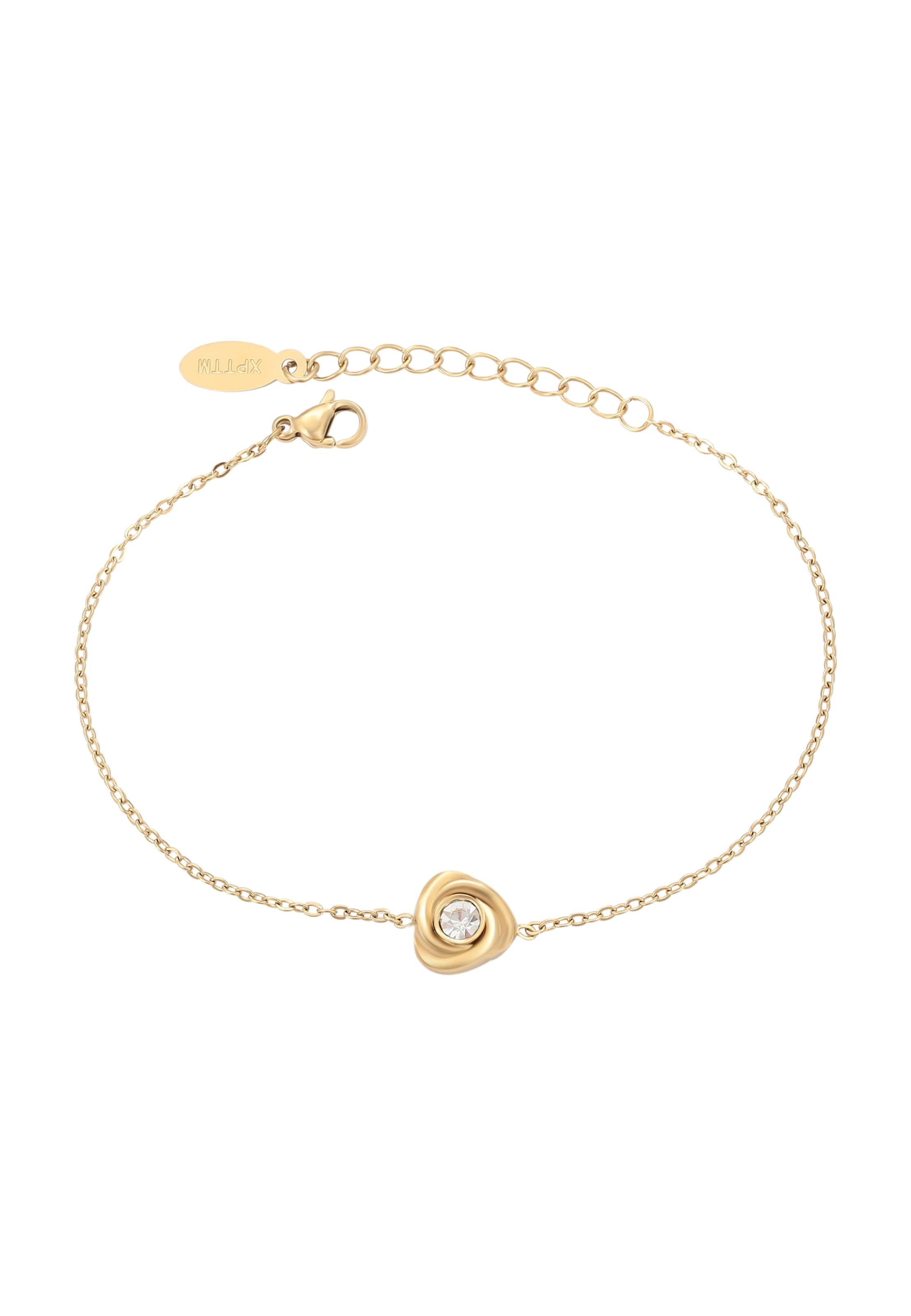 Bracelet faina en or : devant