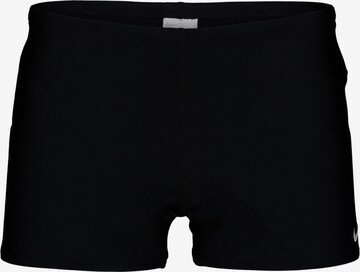 Nike Swim Athletic Swim Trunks in Black: front